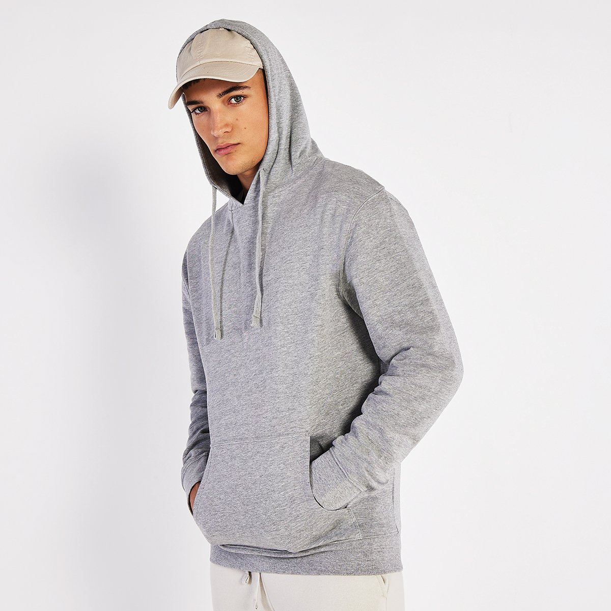 Vanilla Men's Organic Hoodie UK 2024